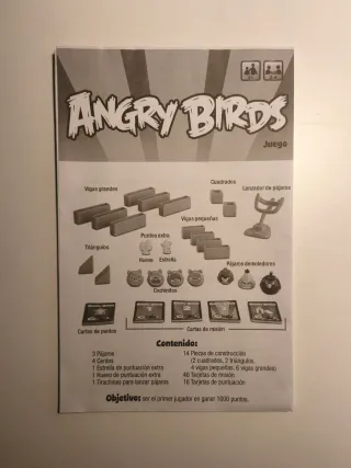 Juego de Mesa Angry Birds