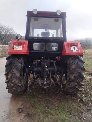 Tractor Case Internacional con pala
