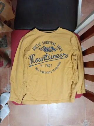 Camiseta manga larga niño Mountaineer