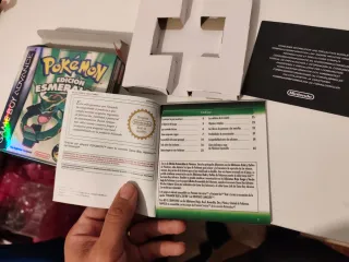 Cajas Pokémon Verde, Esmeralda y Zafiro