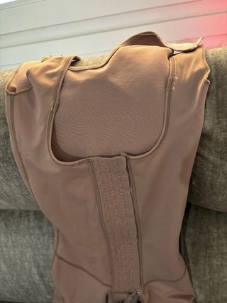 Faja Colombiana Reductora Moldeadora Talla S Beige