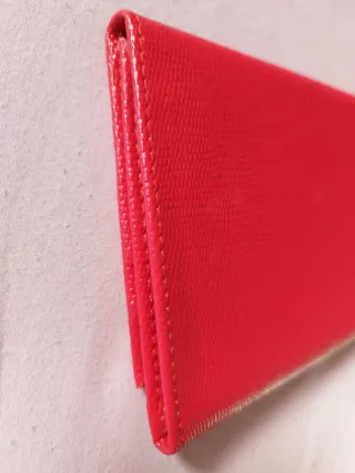 Cartera Pierre Cardin Roja Nueva Mujer