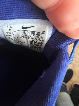 Zapatillas Nike Revolution 8 Azul/Blanco