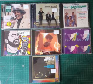 Lote 6 CDs Música Latina: Compay Segundo, Juan Lui