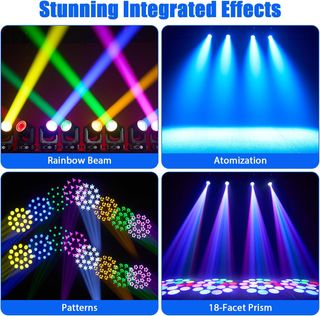 Foco LED Móvil 200W Zoom Electrónico NUEVO