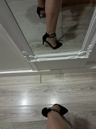 Zapatos de tacón negros