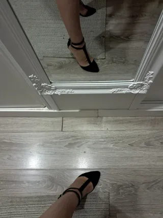 Zapatos de tacón negros