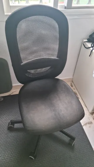 Silla de oficina Ikea Flintan Negra