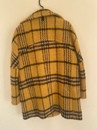 Abrigo cuadros Calvin Klein Talla S