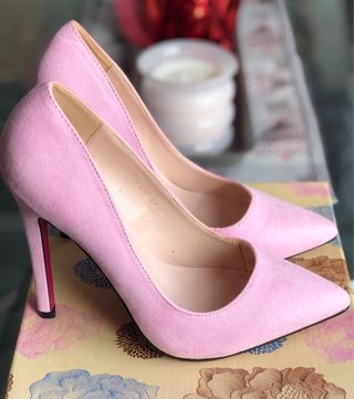 Zapatos de tacón ColourCherie rosas