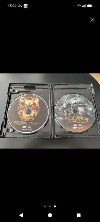 Robin Hood + La ciudad perdida. 4K UHD y Blu-ray.
