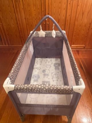 Cuna de viaje Jane con colchón