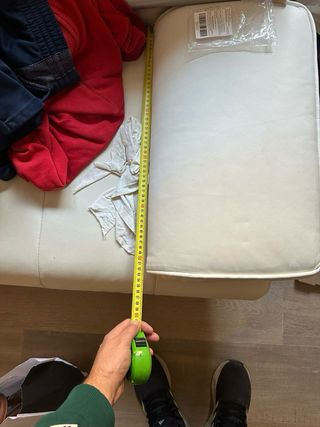 Sofá Cama Piel Sintética Blanco