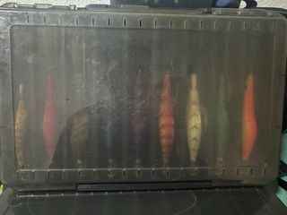 Set de señuelos de pesca para calamar