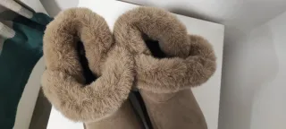 Botas beige forradas talla 39 NUEVAS