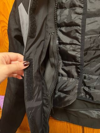 Chaqueta Dainese Veloce Lady D-Dry Negro gris