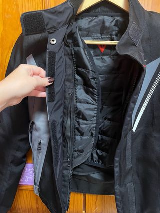 Chaqueta Dainese Veloce Lady D-Dry Negro gris