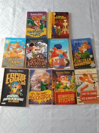 Pack de 10 libros de Gerónimo Stilton