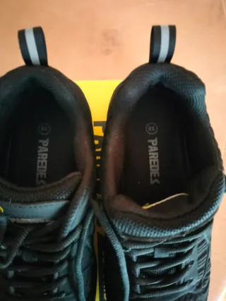 Zapatos de seguridad Paredes negros mujer