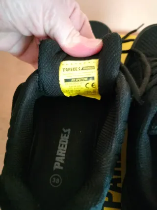 Zapatos de seguridad Paredes negros mujer