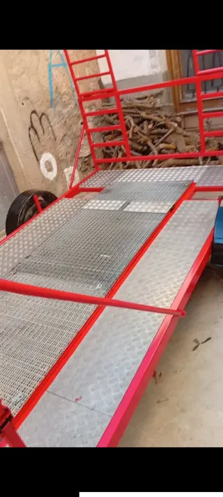 Remolque plataforma coche