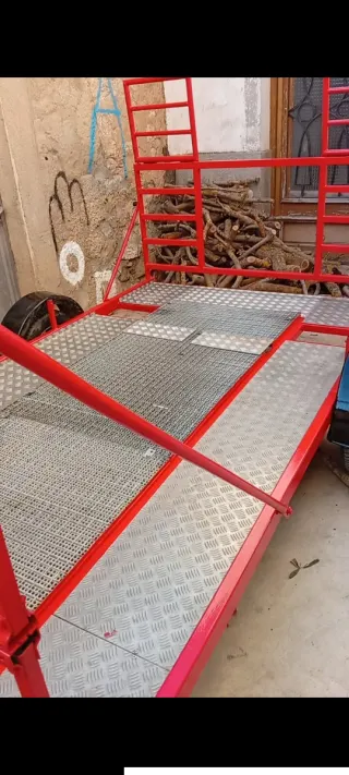 Remolque plataforma coche