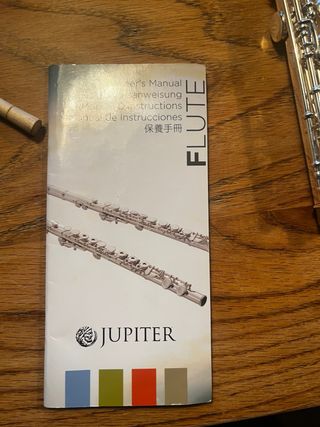 Manual Flauta Jupiter