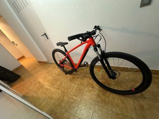 Bicicleta de montaña Rockrider Expl 500 Roja 29