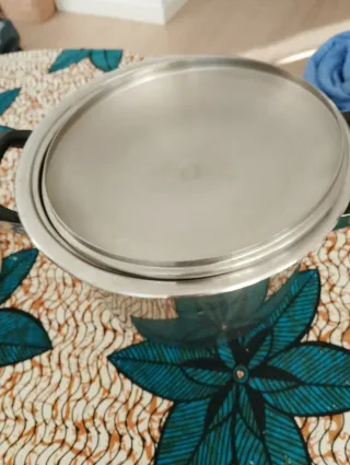 Olla Acero Inoxidable con Termómetro