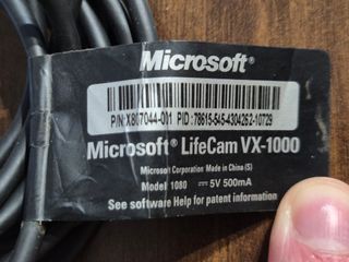 Webcam Microsoft LifeCam VX 1000