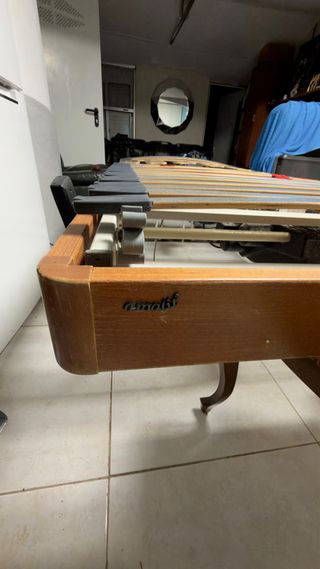 Base Cama Eléctrica Madera