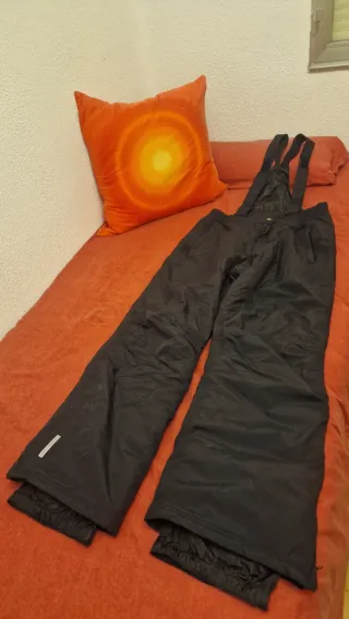 Peto de nieve mujer negro talla 54