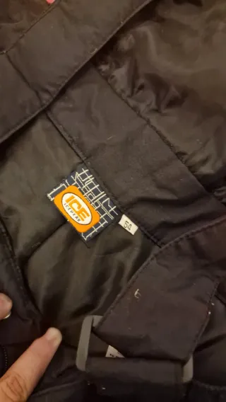 Peto de nieve mujer negro talla 54