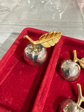 Manzanas decorativas para mesa