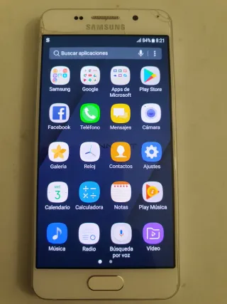 Samsung Galaxy A3 Plata/Blanco