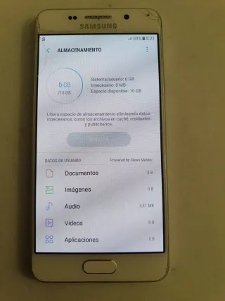 Samsung Galaxy A3 Plata/Blanco