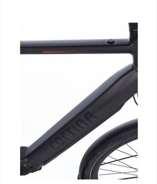 Bicicleta eléctrica gris cortina E-mozzo