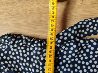 Vestido lunares negro y blanco talla M