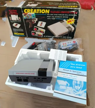 Consola Creation NES Clon con Accesorios