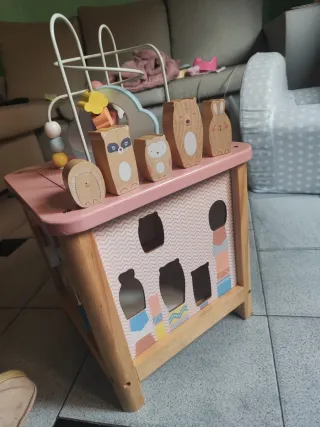 Cubo multiactividades infantil