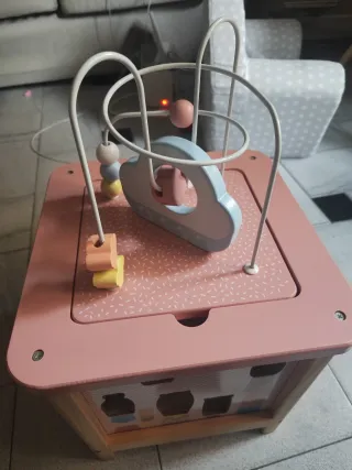 Cubo multiactividades infantil