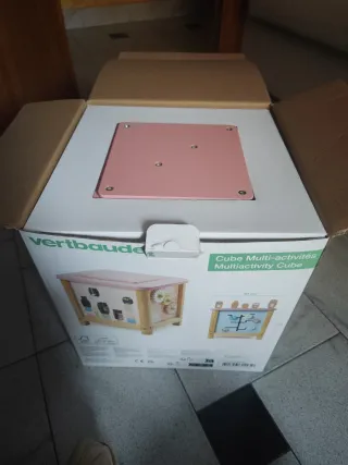 Cubo multiactividades infantil