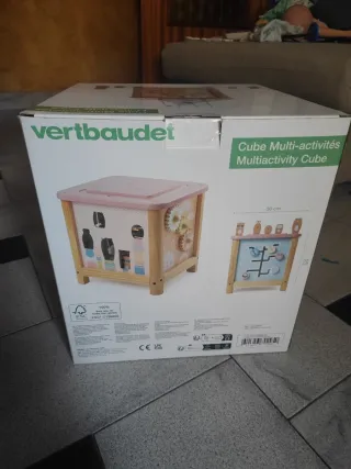 Cubo multiactividades infantil