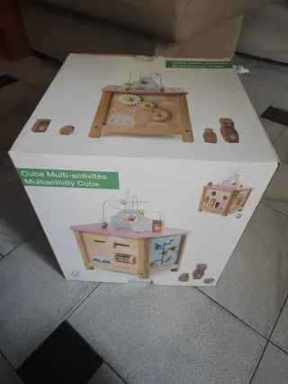 Cubo multiactividades infantil