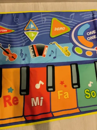 Alfombra Musical Piano Juguete Niños