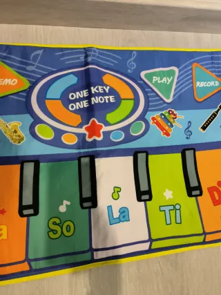Alfombra Musical Piano Juguete Niños