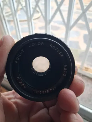 Porst Compact-Reflex, Objetivo 55mm f/2.8