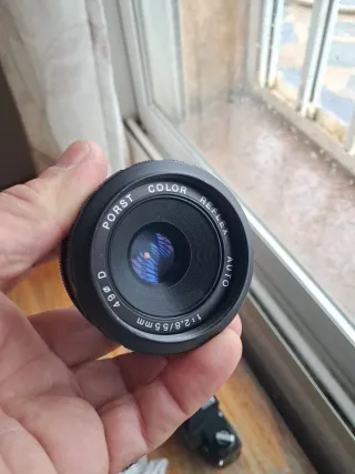 Porst Compact-Reflex, Objetivo 55mm f/2.8