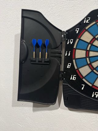 Diana Electrónica con Puertas y Dardos