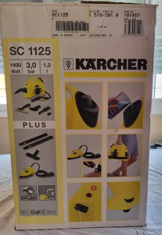 Plancha y Limpiadora Vapor Karcher SC 1125 Plus